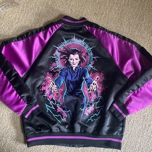 Buffy the Vampire Slayer Dark Willow Souvenir Bomber Jacket Medium Loot Crate